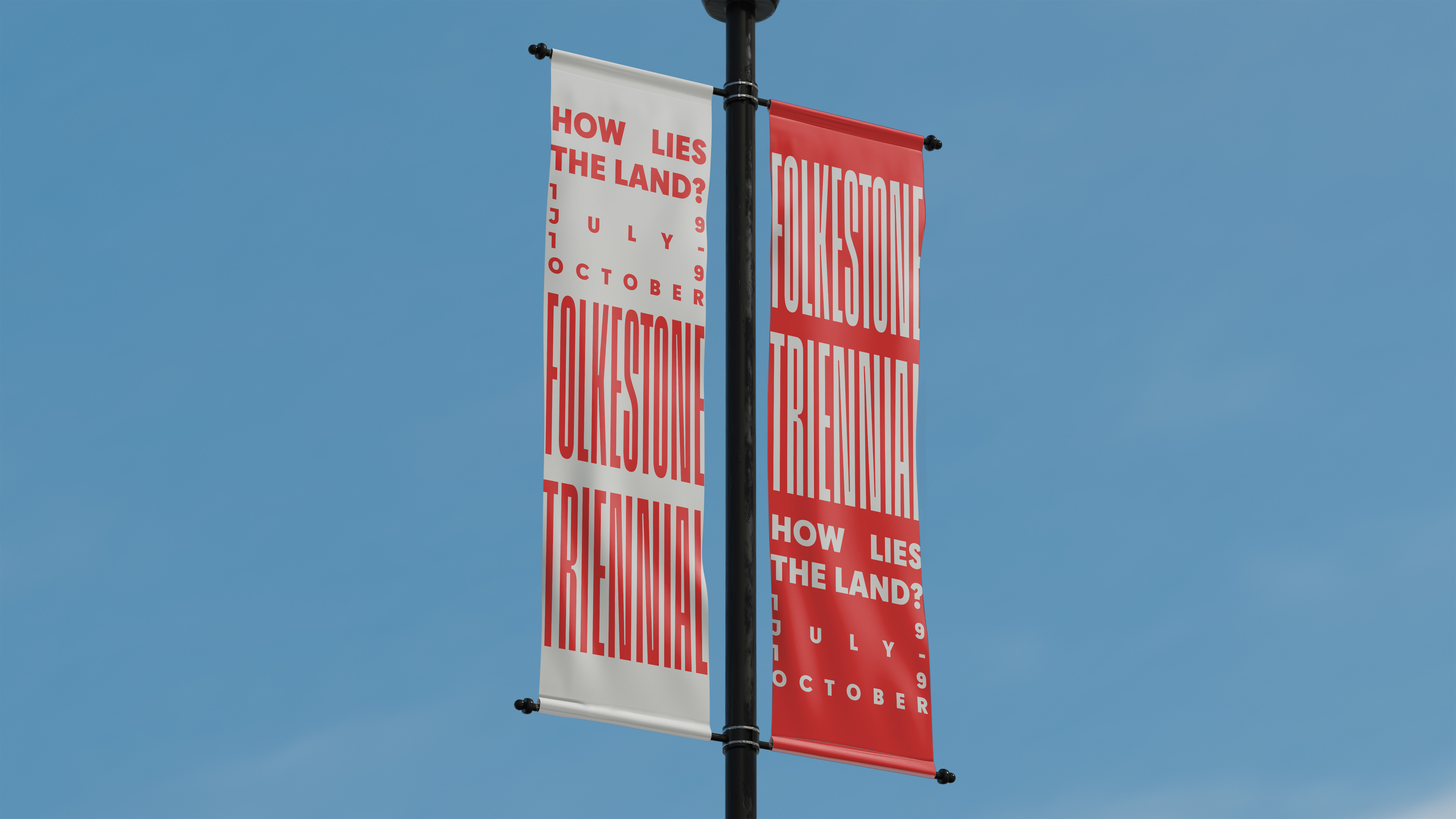 Folkestone Triennial street banners