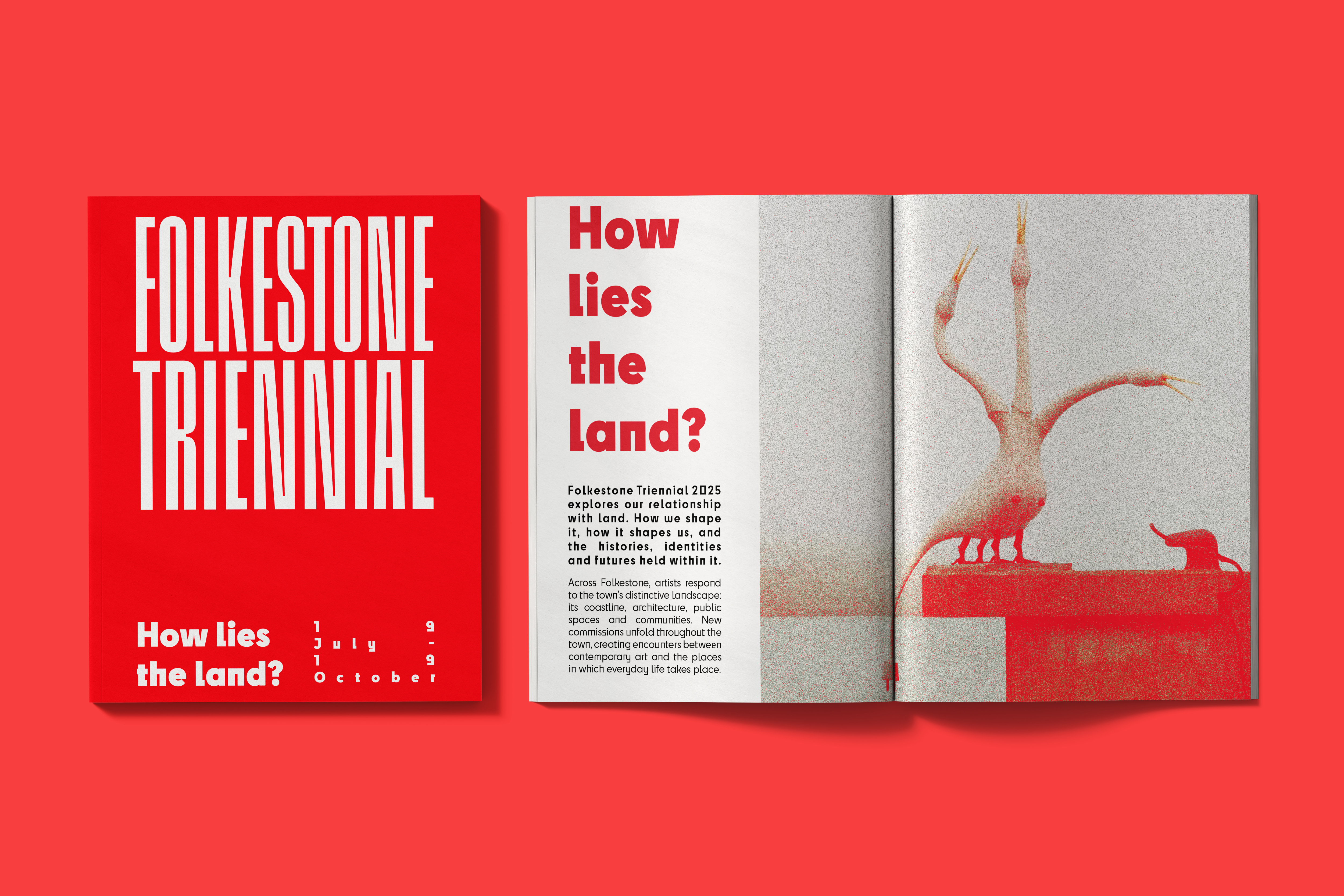Folkestone Triennial programme design