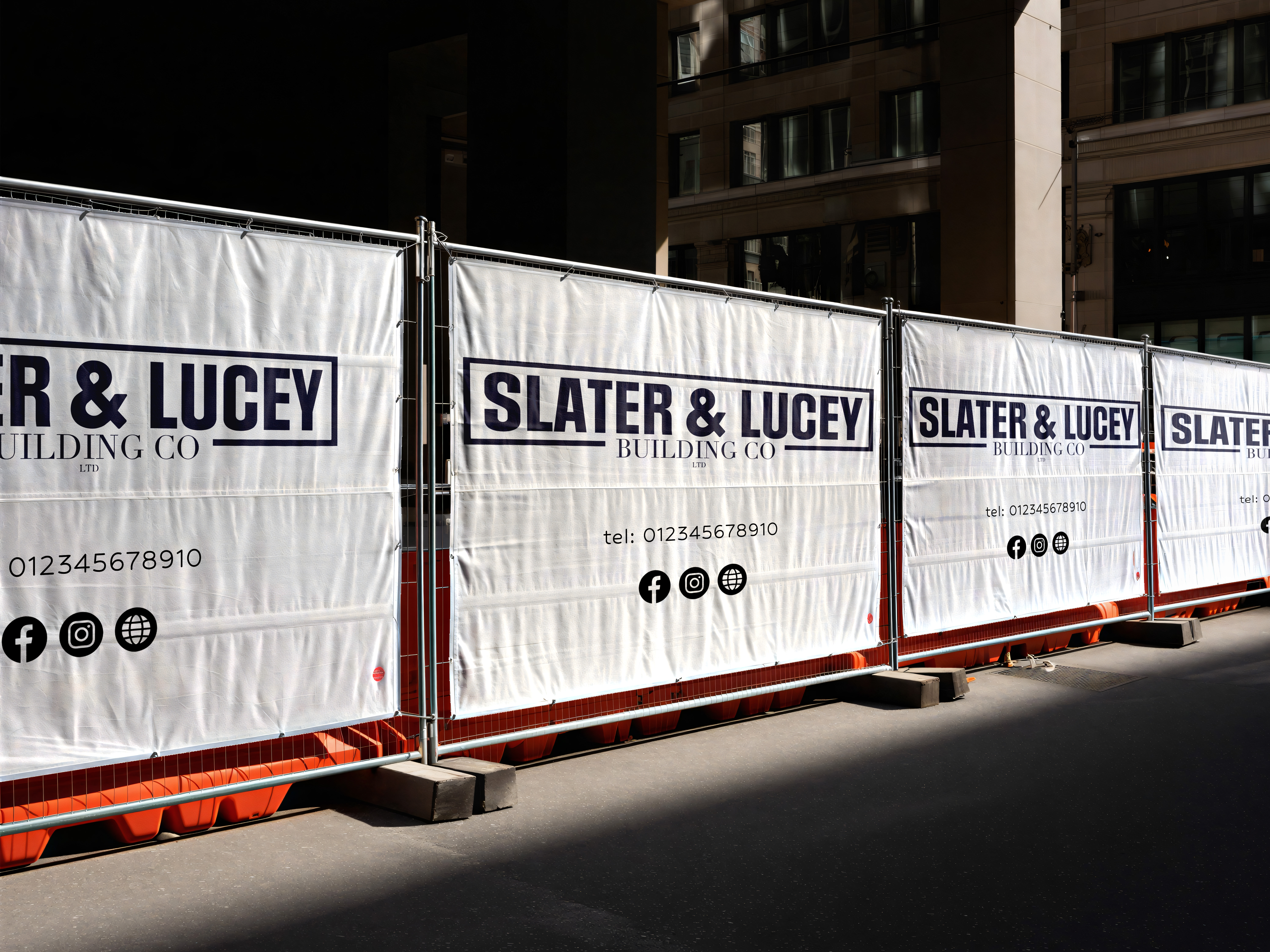 Slater & Lucey signage